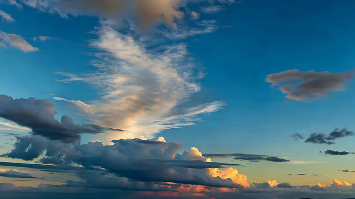 蓝天白云天空风景素材 蓝天白云天空风景素材
