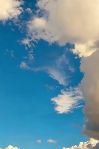 蓝天白云天空景象 蓝天白云天空景象