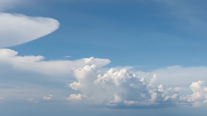 蓝天白云天空素材 蓝天白云天空素材