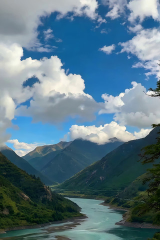 ��������µ�ɽ�������羰