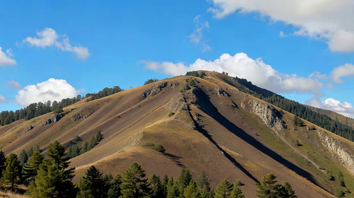 ��������µ�ɽ�����־���