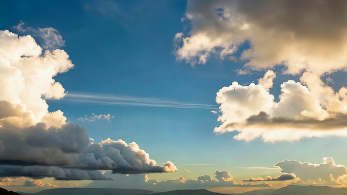 蓝天白云自然风光全景 蓝天白云自然风光全景