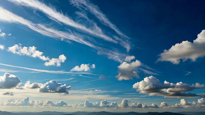 蓝天白云自然风光全景 蓝天白云自然风光全景