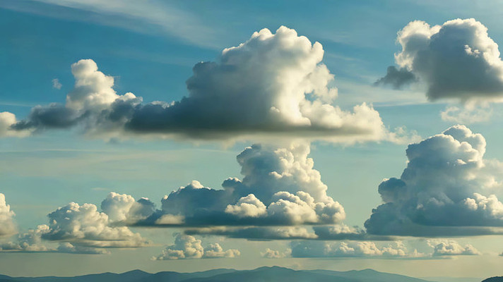 蓝天白云自然风光素材 蓝天白云自然风光素材
