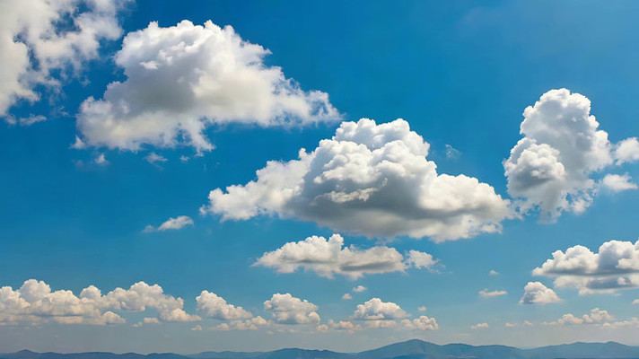 蓝天白云自然风光素材 蓝天白云自然风光素材