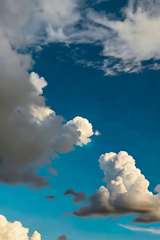 蓝天白云自然风景素材 蓝天白云自然风景素材