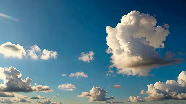 蓝天白云自然景观 蓝天白云自然景观