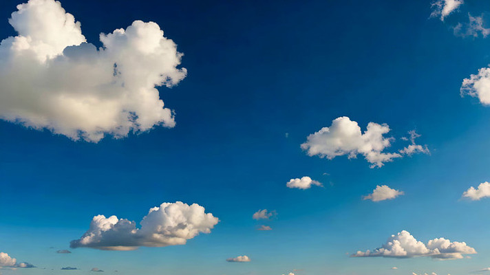 蓝天漂浮白云素材 蓝天漂浮白云素材