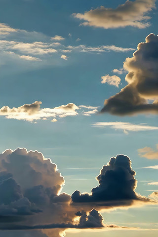 蓝天云海自然风光素材 蓝天云海自然风光素材