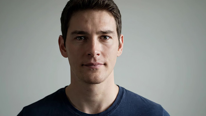 男士正面特写 男士正面特写