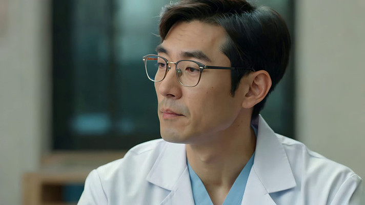 男医生医院内半身近景 男医生医院内半身近景