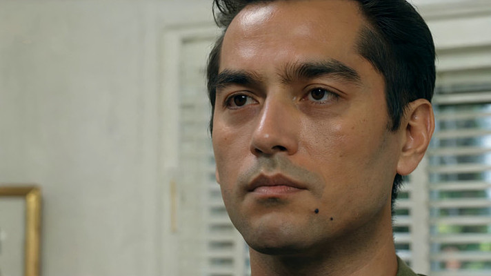 男子面部特写 男子面部特写