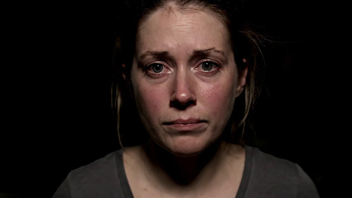 女性面部近景特写 女性面部近景特写