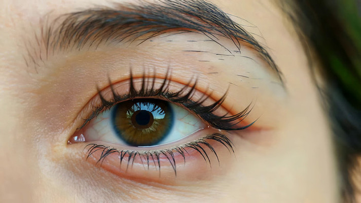 女性眼睛睫毛特写素材 女性眼睛睫毛特写素材