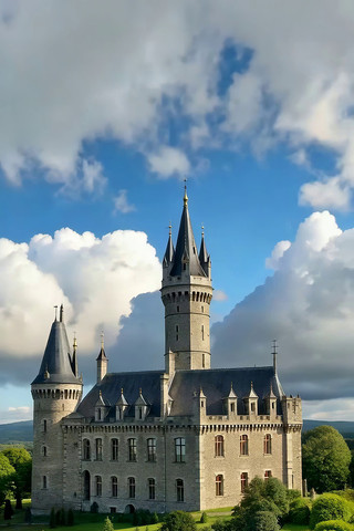 欧式城堡自然风光素材 欧式城堡自然风光素材