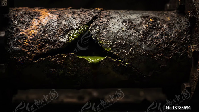 ����ܵ�й©��ɫҺ��