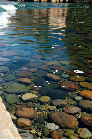 �峺��ˮ�µĶ�ʶ���ʯ