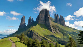 ��ɽ�����µ�ɽ����Ȼ����