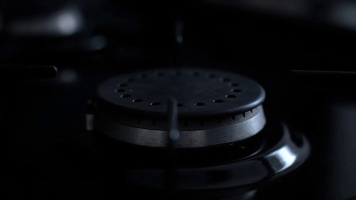 燃气灶炉头特写素材 燃气灶炉头特写素材