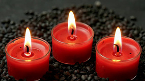 ȼ�յĺ�ɫ������̨����