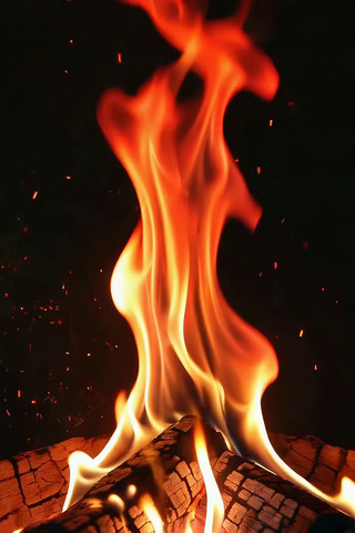 燃烧的火焰素材 燃烧的火焰素材