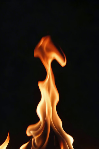 燃烧火焰特写素材 燃烧火焰特写素材