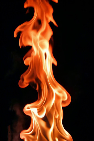 燃烧火焰特写素材 燃烧火焰特写素材