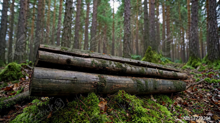 ɭ���е����ϵ�ԭľ�ز�