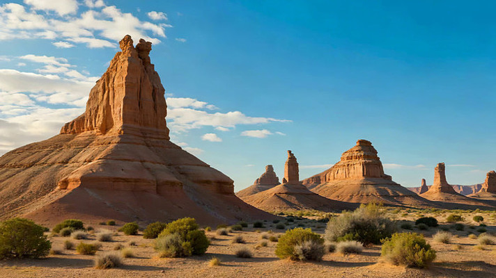 沙漠砂岩岩石景观素材 沙漠砂岩岩石景观素材