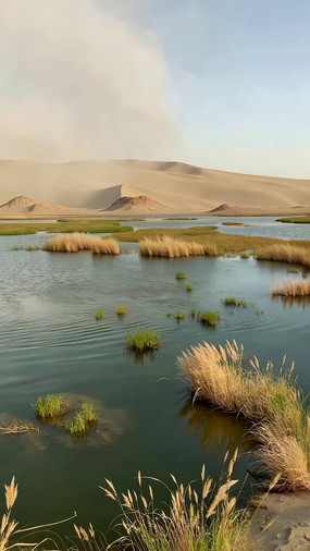 ɳĮ�е�ˮ����ɳ�𾰹�