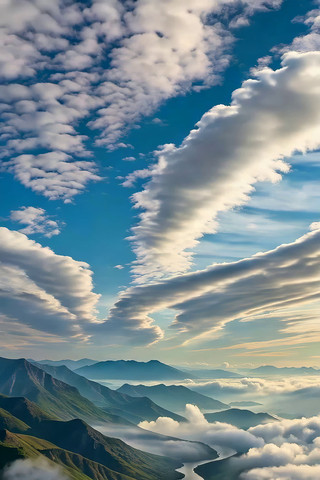山川云海自然风光素材 山川云海自然风光素材