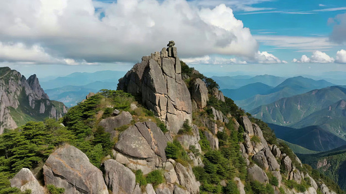 山峰自然风光远景素材 山峰自然风光远景素材