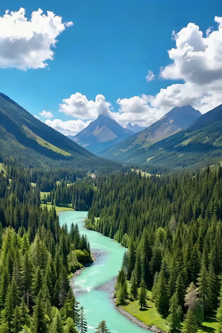 ɽ�Ⱥ���ɭ����Ȼ���