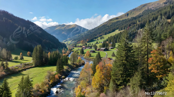 ɽ�Ⱥ���ɭ����Ȼ���