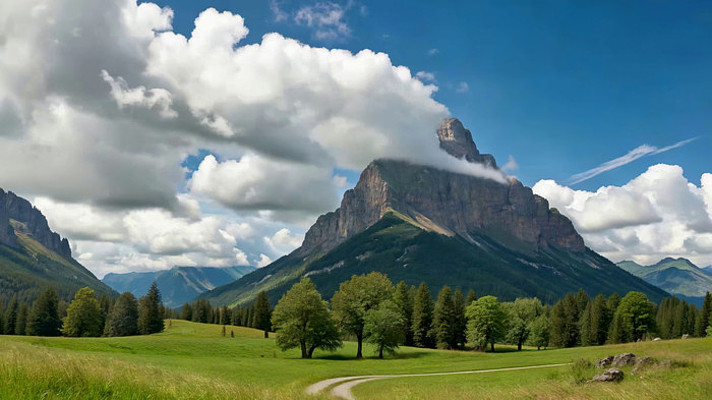 ɽ��ݵ�ɭ����Ȼ����ز�