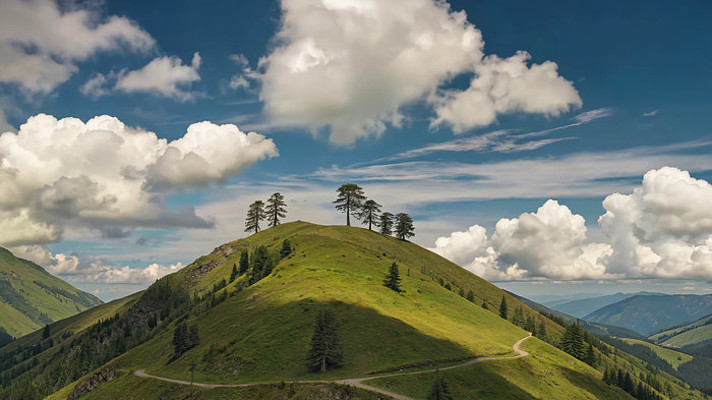 ɽ��ݵ���ľ�羰ȫ��