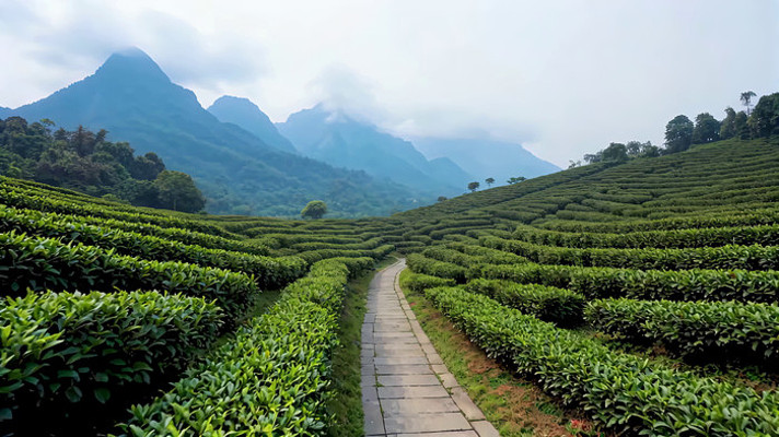 ɽ���԰С·��Ȼ���