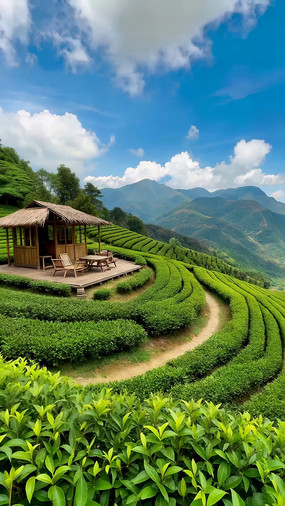 ɽ���԰�е�ľ��С��