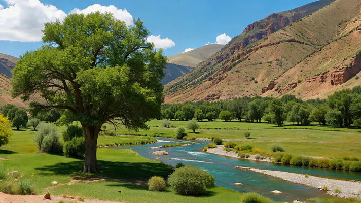 ɽ�������������ԭ�羰