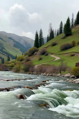 ɽ�����ɭ����Ȼ���