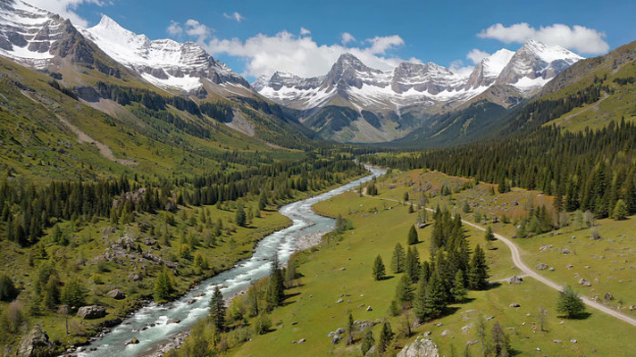 ɽ�����ɭ����Ȼ���