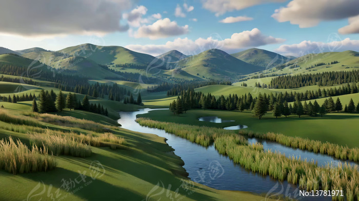 ɽ�����ɭ����Ȼ���