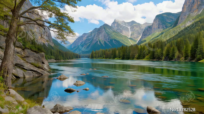 ɽ�����ɭ����Ȼ���