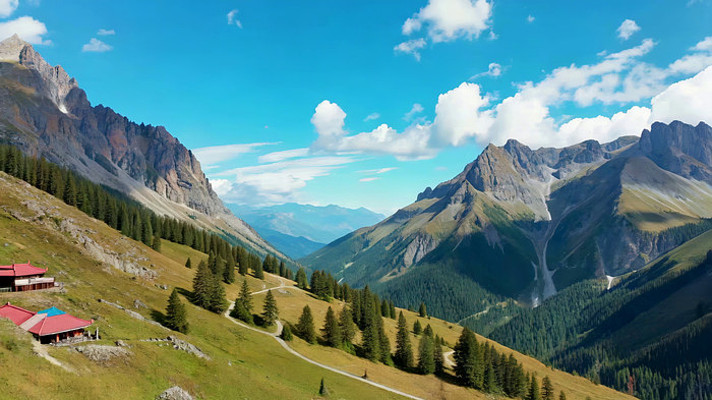 ɽ��ɭ���뷿����Ȼ���