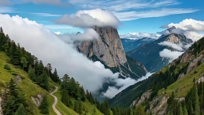 ɽ��ɭ���ƺ���Ȼ���