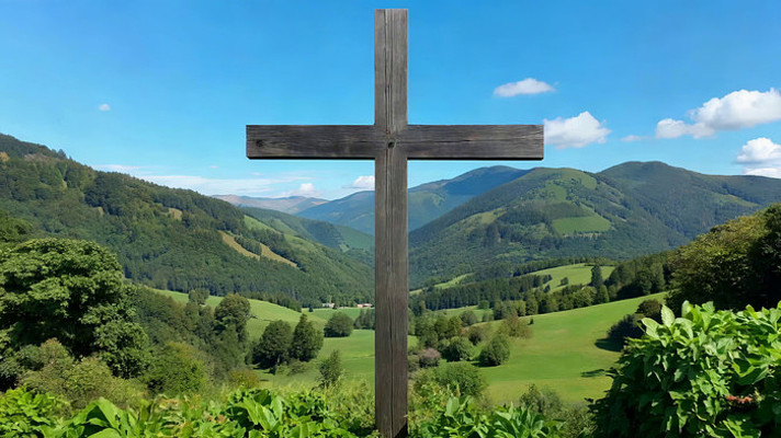 ɽ����Ұľ��ʮ�ּܷ羰