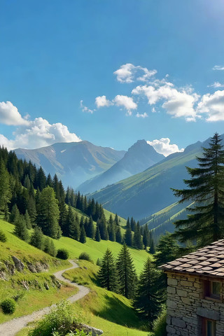 ɽ��С��������С·��Ȼ���