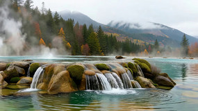 ɽ��Ϫ���ٲ���Ȼ�羰