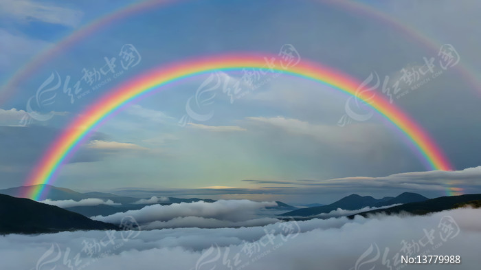 ɽ���ƺ�֮��˫��ʺ羰��