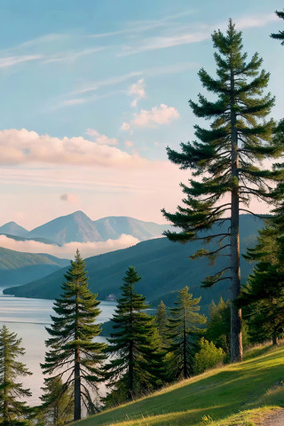 山林湖泊自然风光 山林湖泊自然风光